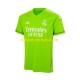 Real Madrid Heren Shirt met Bedrukking Doelman Thuis 2023-2024 Korte Mouw