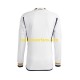 Real Madrid Heren Shirt met Bedrukking Thuis 2023-2024 Lange Mouw