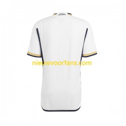 Real Madrid Heren Shirt met Bedrukking Thuis 2023-2024 Korte Mouw