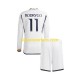 Real Madrid Kind Shirt met Bedrukking Rodrygo Goes 11 Thuis 2023-2024 Lange Mouw