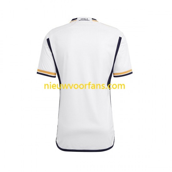 Real Madrid Dames Shirt met Bedrukking Thuis 2023-2024 Korte Mouw