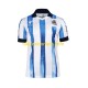 Real Sociedad Heren Shirt met Bedrukking Thuis 2023-2024 Korte Mouw