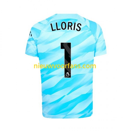 Tottenham Hotspur Heren Shirt met Bedrukking Doelman Hugo Lloris 1 Thuis 2023-2024 Korte Mouw