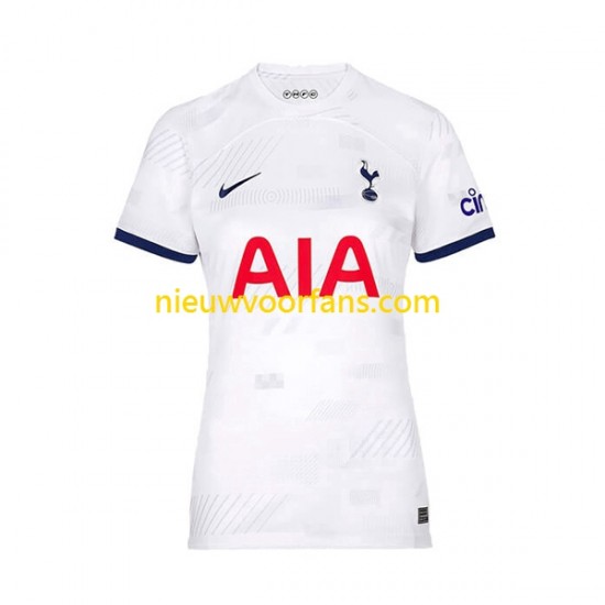 Tottenham Hotspur Dames Shirt met Bedrukking Thuis 2023-2024 Korte Mouw