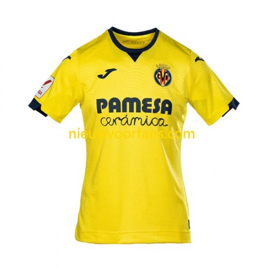 Villarreal CF Heren Shirt met Bedrukking Thuis 2023-2024 Korte Mouw