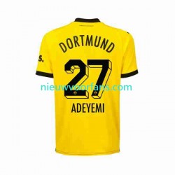 Borussia Dortmund Heren Shirt met Bedrukking Karim Adeyemi 27 Thuis 2023-2024 Korte Mouw