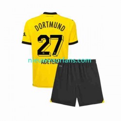 Borussia Dortmund Kind Shirt met Bedrukking Karim Adeyemi 27 Thuis 2023-2024 Korte Mouw