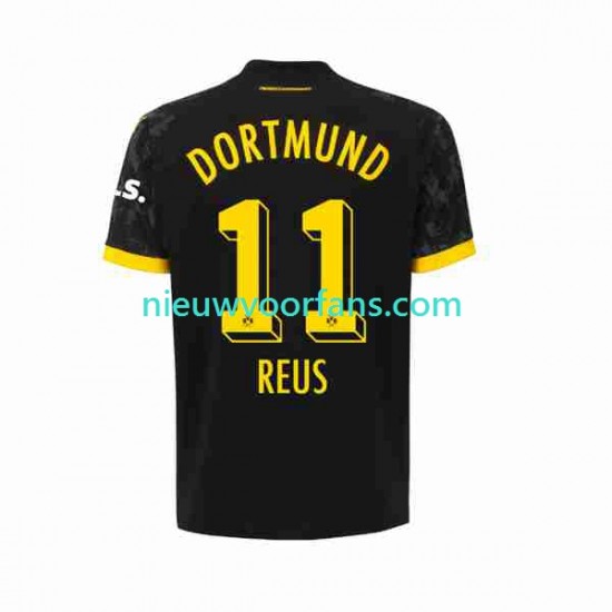 Borussia Dortmund Heren Shirt met Bedrukking Marco Reus 11 Uit 2023-2024 Korte Mouw