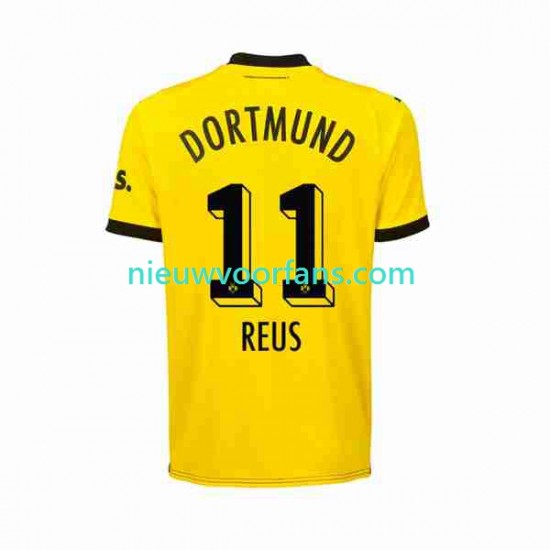 Borussia Dortmund Heren Shirt met Bedrukking Marco Reus 11 Thuis 2023-2024 Korte Mouw