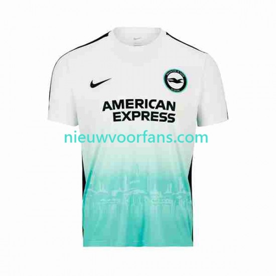 Brighton & Hove Albion Heren Shirt met Bedrukking Derde 2023-2024 Korte Mouw