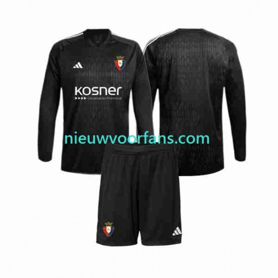 CA Osasuna Kind Shirt met Bedrukking Doelman Uit 2023-2024 Lange Mouw