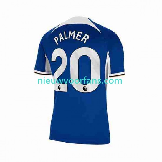 Chelsea Heren Shirt met Bedrukking Cole Palmer 20 Thuis 2023-2024 Korte Mouw