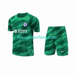 Chelsea Kind Shirt met Bedrukking Doelman Derde 2023-2024 Korte Mouw