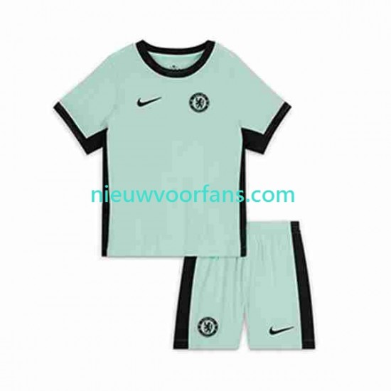 Chelsea Kind Shirt met Bedrukking Derde 2023-2024 Korte Mouw