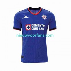 Cruz Azul Heren Shirt met Bedrukking Thuis 2023-2024 Korte Mouw