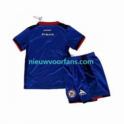 Cruz Azul Kind Shirt met Bedrukking Thuis 2023-2024 Korte Mouw
