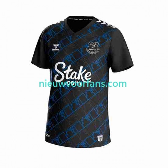 Everton Heren Shirt met Bedrukking Doelman Uit 2023-2024 Korte Mouw