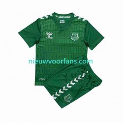 Everton Kind Shirt met Bedrukking Doelman Thuis 2023-2024 Korte Mouw