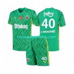 Doelman Fenerbahce Livakovic 40 Footbal Kit Thuis 2023-2024 Korte Mouw