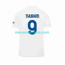 Inter Milan Heren Shirt met Bedrukking Marcus Thuram 9 Uit 2023-2024 Korte Mouw