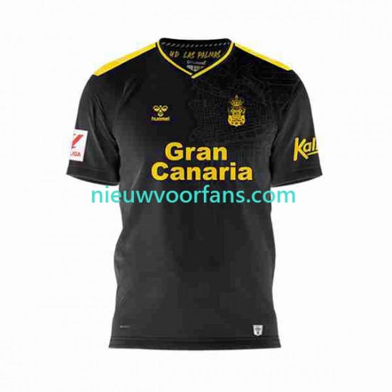 Heren Shirt met Bedrukking Las Palmas Uit 2023-2024 Korte Mouw