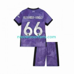 Liverpool Kind Shirt met Bedrukking Alexander-Arnold 66 Derde 2023-2024 Korte Mouw