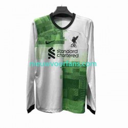 Liverpool Heren Shirt met Bedrukking Uit 2023-2024 Lange Mouw