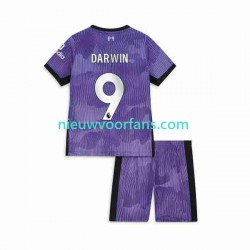 Liverpool Kind Shirt met Bedrukking Darwin Nunez 9 Derde 2023-2024 Korte Mouw