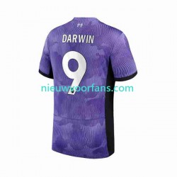 Liverpool Heren Shirt met Bedrukking Darwin Nunez 9 Derde 2023-2024 Korte Mouw