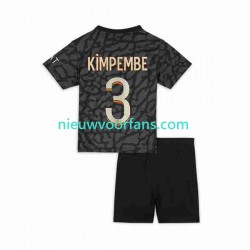Paris Saint-Germain Kind Shirt met Bedrukking Kimpembe 3 Derde 2023-2024 Korte Mouw