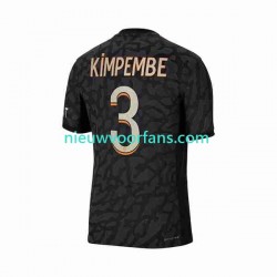 Paris Saint-Germain Heren Shirt met Bedrukking Kimpembe 3 Derde 2023-2024 Korte Mouw