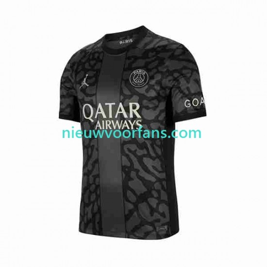 Paris Saint-Germain Heren Shirt met Bedrukking Derde 2023-2024 Korte Mouw