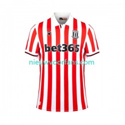 Stoke City Heren Shirt met Bedrukking Thuis 2023-2024 Korte Mouw