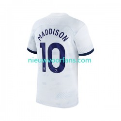 Tottenham Hotspur Heren Shirt met Bedrukking James Maddison 10 Thuis 2023-2024 Korte Mouw