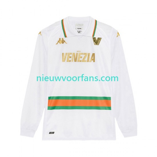 Venezia Heren Shirt met Bedrukking Uit 2023-2024 Lange Mouw