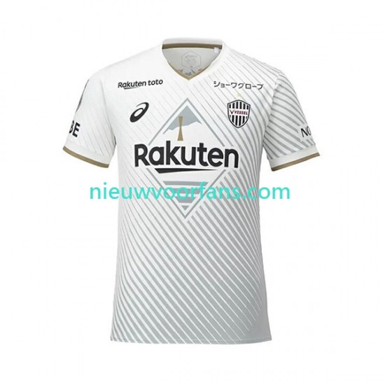 Vissel Kobe Heren Shirt met Bedrukking Uit 2023 Korte Mouw