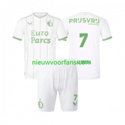Feyenoord Rotterdam Kind Shirt met Bedrukking Alireza Jahanbakhsh 7 Derde 2023-2024 Korte Mouw