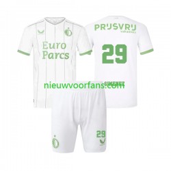 Feyenoord Rotterdam Kind Shirt met Bedrukking Santiago Gimenez 29 Derde 2023-2024 Korte Mouw