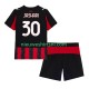 AC Milan Kind Shirt met Bedrukking Ardon Jashari 30 Thuis 2025-2026 Korte Mouw