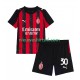 AC Milan Kind Shirt met Bedrukking Ardon Jashari 30 Thuis 2025-2026 Korte Mouw