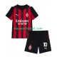 AC Milan Kind Shirt met Bedrukking Rafael Leao 10 Thuis 2025-2026 Korte Mouw