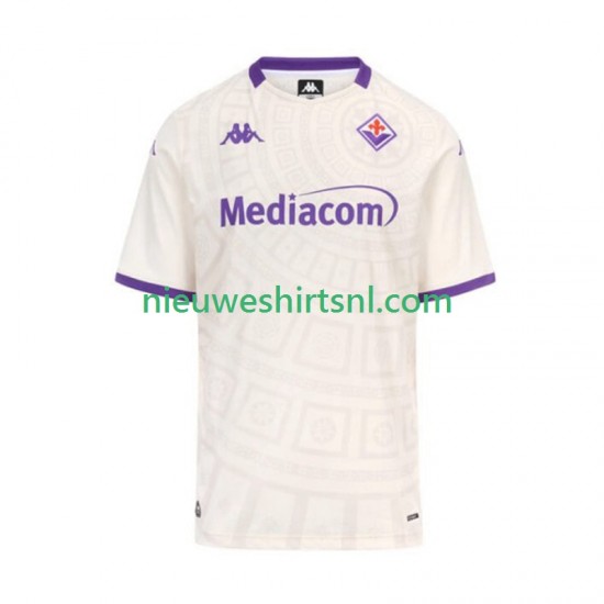 Fiorentina Heren Shirt met Bedrukking Uit 2025-2026 Korte Mouw