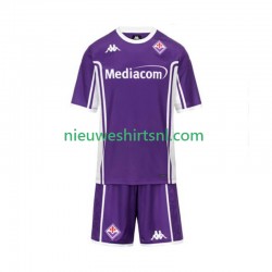Fiorentina Kind Shirt met Bedrukking Thuis 2025-2026 Korte Mouw