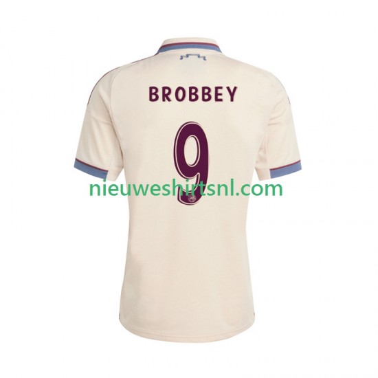 AFC Ajax Heren Shirt met Bedrukking Brian Brobbey 9 Derde 2025-2026 Korte Mouw