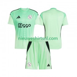 AFC Ajax Kind Shirt met Bedrukking Doelman Thuis 2025-2026 Korte Mouw