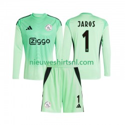 AFC Ajax Kind Shirt met Bedrukking Doelman Vitezslav Jaros 1 Thuis 2025-2026 Lange Mouw