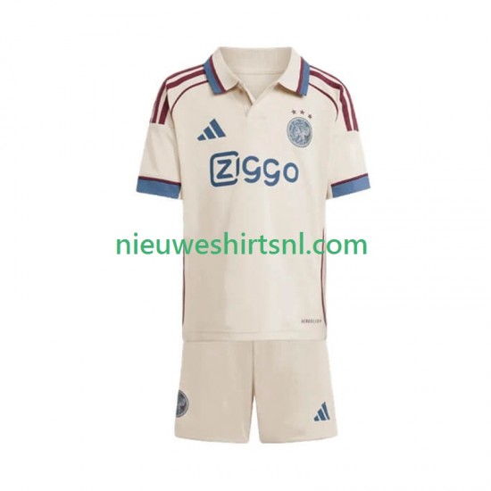 AFC Ajax Kind Shirt met Bedrukking Derde 2025-2026 Korte Mouw