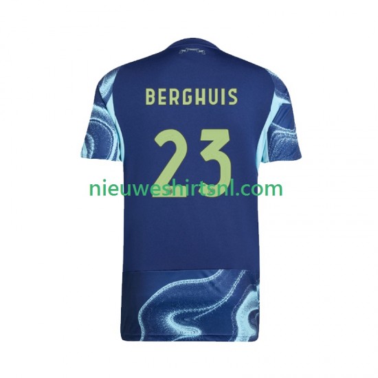 AFC Ajax Heren Shirt met Bedrukking Steven Berghuis 23 Uit 2025-2026 Korte Mouw