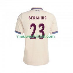 AFC Ajax Heren Shirt met Bedrukking Steven Berghuis 23 Derde 2025-2026 Korte Mouw