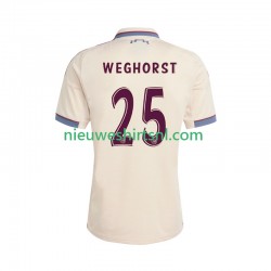AFC Ajax Heren Shirt met Bedrukking Wout Weghorst 25 Derde 2025-2026 Korte Mouw